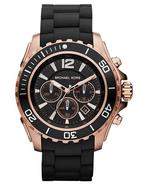 michael kors men's chronograph watches|More.